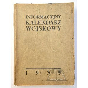 (KALENDARZ). Informacyjny Kalendarz wojskowy na rok 1935.