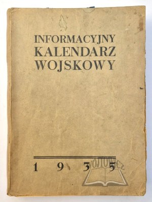 (CALENDAR). Informational Military Calendar for 1935.