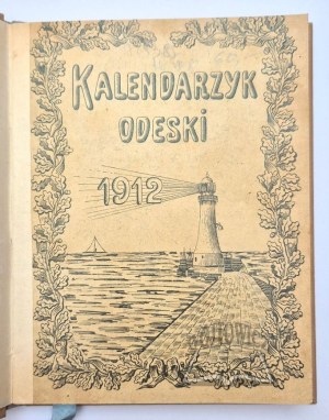 Odesa CALENDAR for the leap year 1912.