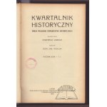 KWARTALNIK Historyczny.