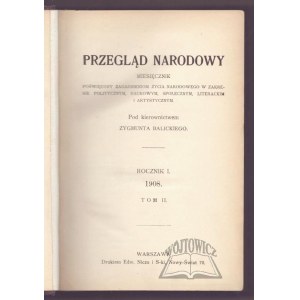 PRZEGLĄD Narodowy. Rok I.