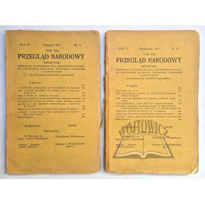 PRZEGLĄD Narodowy. Rok IV.