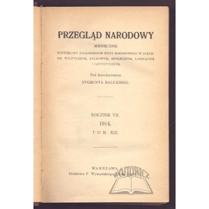 PRZEGLĄD Narodowy. Rok VII.
