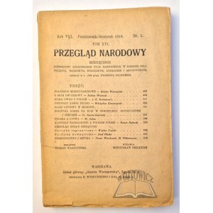 PRZEGLĄD Narodowy. Rok VIII.