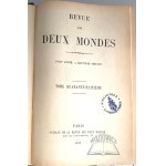 REVUE Des Deux Mondes. (Przegląd dwóch światów).