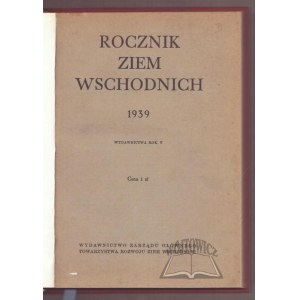 ROCZNIK Ziem Wschodnich.