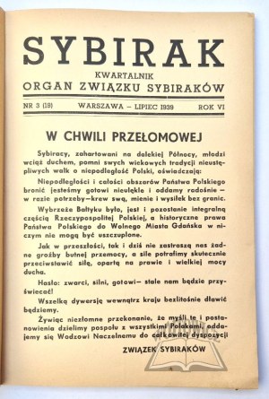 SYBIRAK. (Collection of 8 issues).