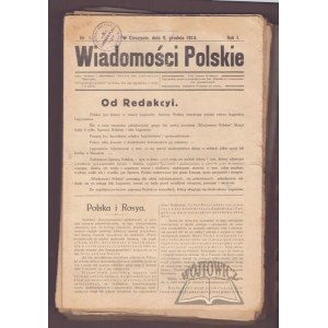 WIADOMOŚCI Polskie. R. I.