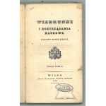 WIZERUNKI i roztrząsania naukowe. T. 3.