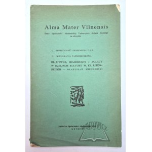 ALMA Mater Vilnensis.
