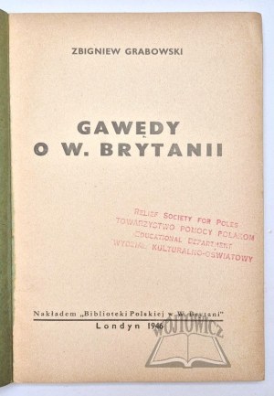 GRABOWSKI Zbigniew, Storytelling about Great Britain.