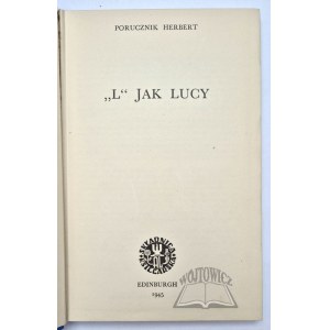 (MEISSNER Janusz) Porucznik Herbert, L jak Lucy.