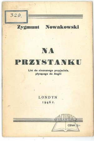 NOWAKOWSKI Zygmunt, At the bus stop.