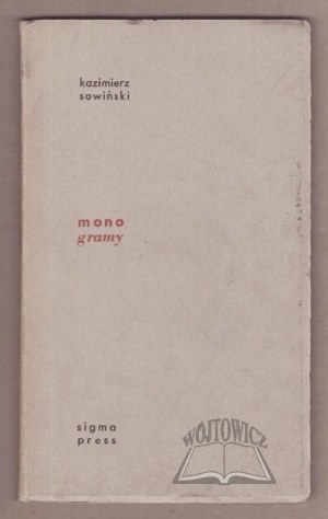 SOWIŃSKI Kazimierz, Monograms.