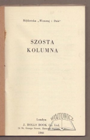 SIXTH Column.