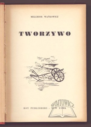 WAŃKOWICZ Melchior, Plastic.