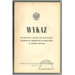 WYKAZ poległych i zmarłych żołnierzy Polskich Sił Zbrojnych na obczyźnie w latach 1939-1946.