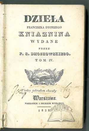 KNIAŹNIN Francis Dyonizy, Works.