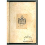 MICKIEWICZ Adam, Pan Tadeusz czyli ostatni zajazd na Litwie. Historja szlachecka z r. 1811 i 1812 we dwunastu księgach, wierszem, przez...