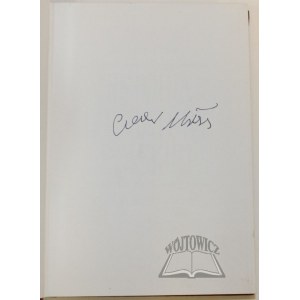 MIŁOSZ Czesław, Historia literatury polskiej do roku 1939.