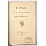 ROMANOWSKI Mieczysław, Łużeccy. Ustęp z wojen tureckich.