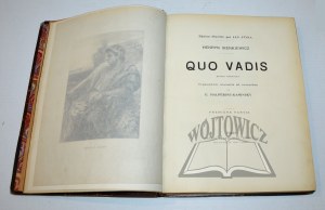 SIENKIEWICZ Henryk, Quo Vadis