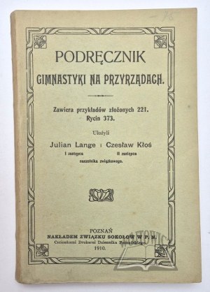 LANGE Julian, Klos Czeslaw, Handbook of gymnastics on instruments.