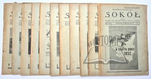 Falcon Gymnastics GUIDE. (Collection of 11 notebooks).