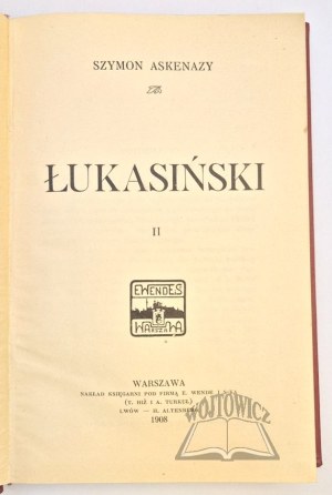 ASKENAZY Szymon, Lukasinski.