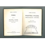 DMOWSKI Roman, Polityka polska i odbudowanie państwa.