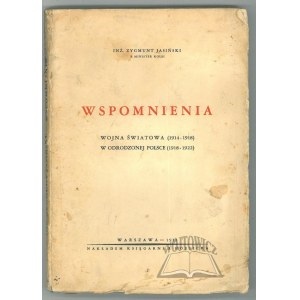 JASIŃSKI Zygmunt, Memoirs.