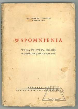 JASIŃSKI Zygmunt, Memoirs.