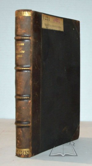 KOŹMIAN Stanisław, Das Jahr 1863 (The thing about the year 1863).