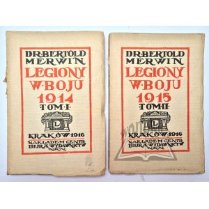 MERWIN Bertold, Legiony w boju 1914.