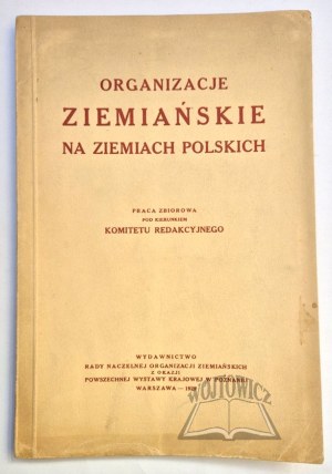 Landowner ORGANIZATIONS in the Polish lands.