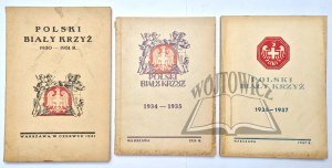 POLISH White Cross. (Collection of 3 reports).