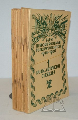 OVERVIEW OF THE WAR HISTORY OF POLISH REGIONS 1918 - 1920 (27 notebooks).