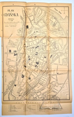 ORŁOWICZ Mieczysław dr, Illustrated guide to Danzig together with the territory of the Free City.