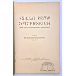 BRZOSTOWSKI Ludomir, Księga praw oficerskich.