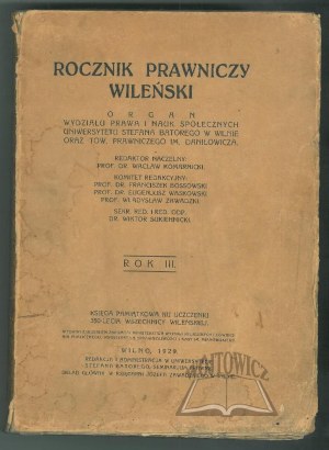 Vilnius LEGAL ANNUAL. R. III.