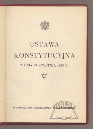 Constitutional ACT of April 23, 1935.