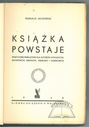 JACKOWSKI Romuald, The book is made.