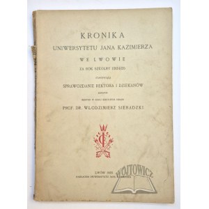 Kronika Univerzity Jána Kazimíra vo Ľvove za školský rok 1924/1925