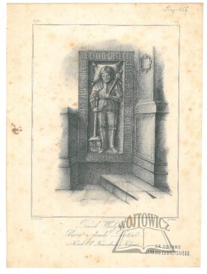 PŁONCZYŃSKI Aleksander (1820-1858), Groby i pomniki królów oraz sławniejszy mężów polskich w świątyniach krakowskich.