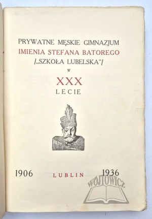 PRIVATE MALE Gymnasium named after Stefan Batory /