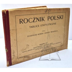 ROMER Eugeniusz, Weinfeld Ignacy, Rocznik Polski. Štatistické tabuľky.