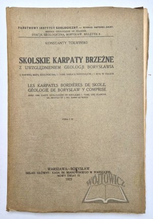 TOŁWIŃSKI Konstanty, Skolskie Karpaty Brzeżne.