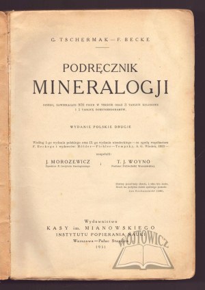 TSCHERMAK G., Becke F., Handbook of mineralogy.