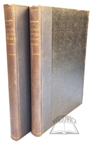 ZDZIECHOWSKI Marjan, Pessimism, romanticism and the foundations of Christianity.