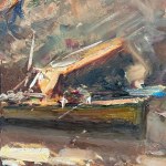ANONIMO, Marina with Boats on Dry Land